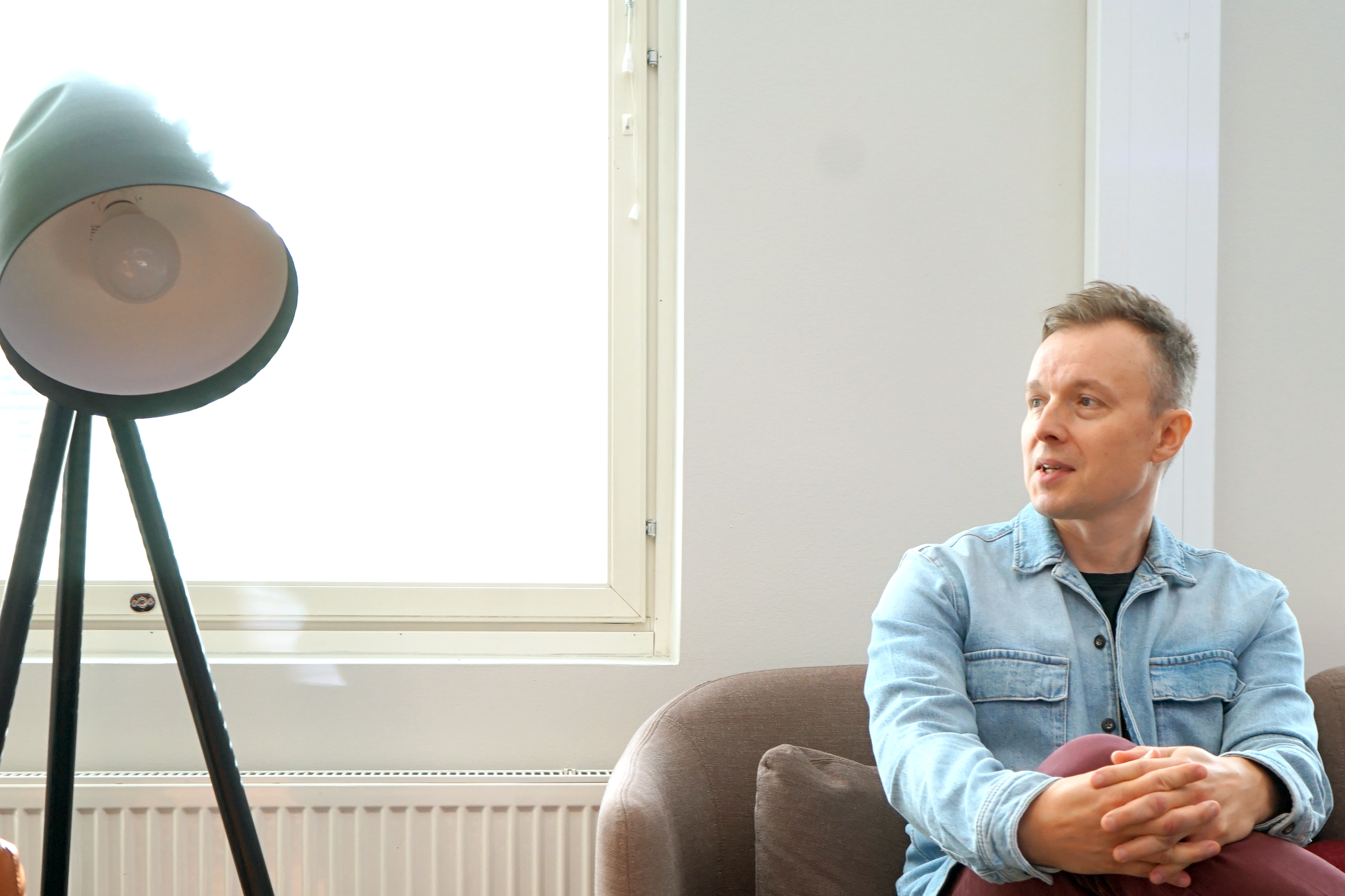Juuso Ansaharju at the Knowit Office 